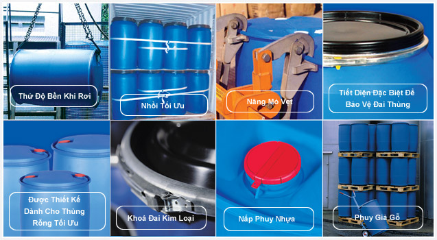 XL-Ring Drums - Plastic Drum Packaging Solutions in Vietnam